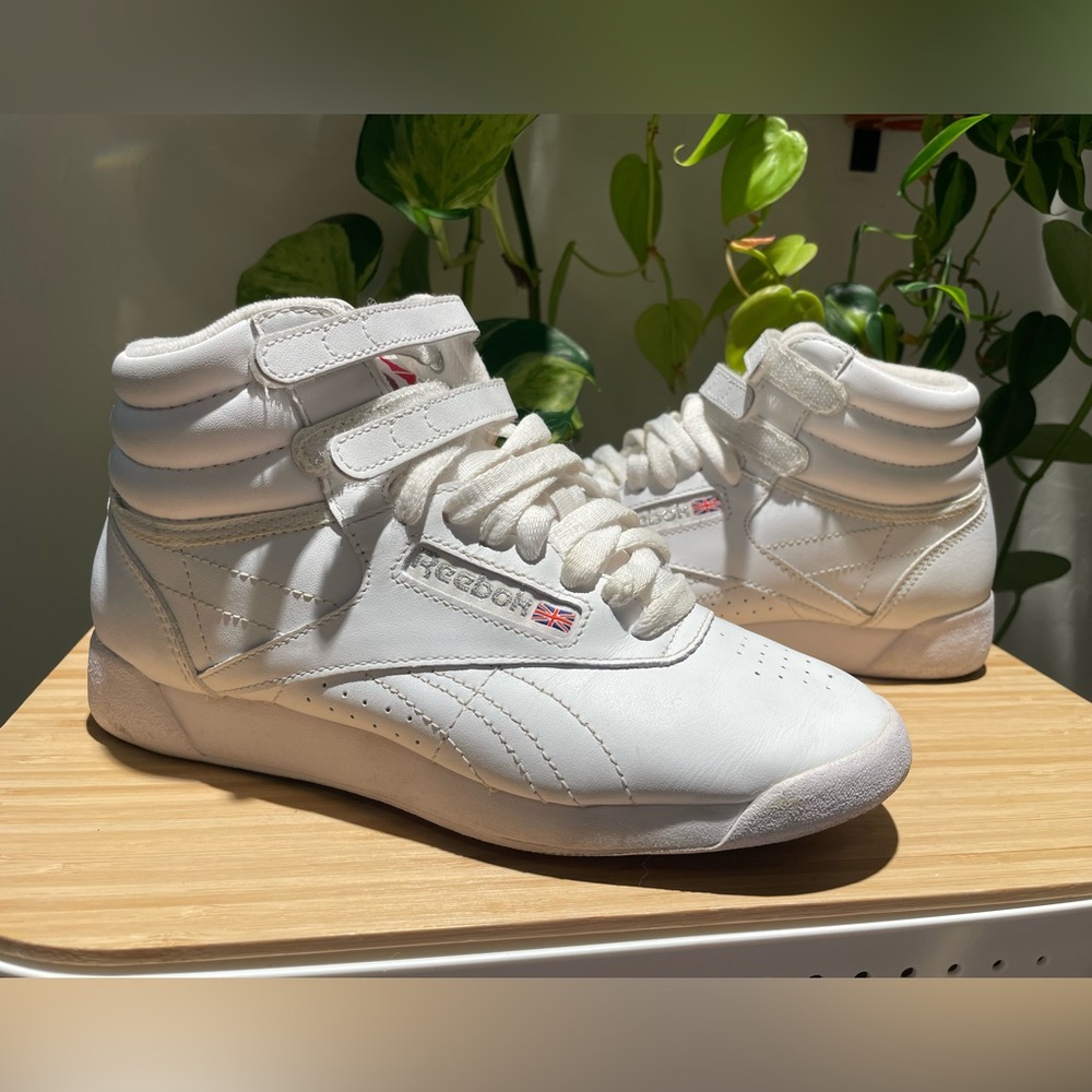 Reebok women’s Freestyle Hi Top